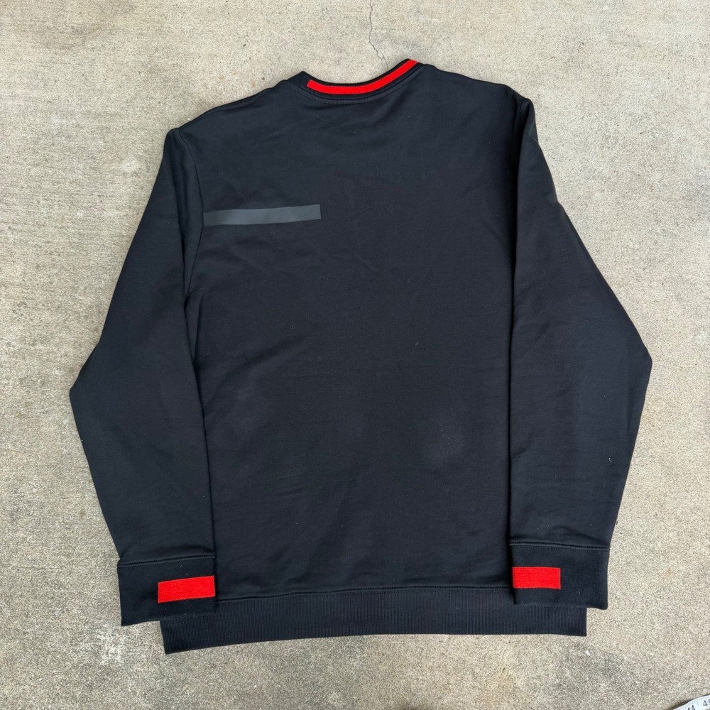 Formula 1 F1 Official Product Mens Crewneck Sweatshirt Black Red Size Large - Picture 6 of 6